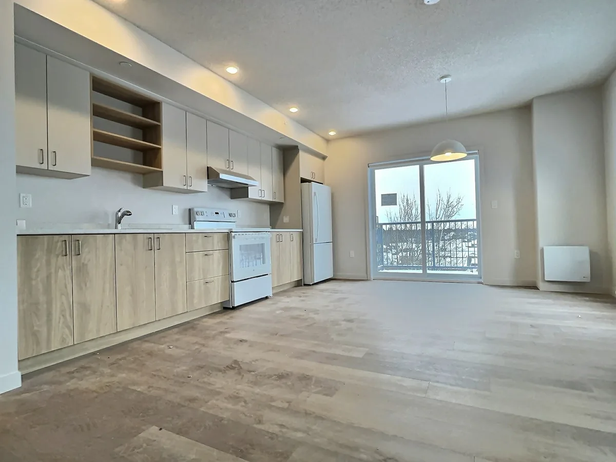 Cuisine neuve nettoyage après construction résidence aînés Drummondville